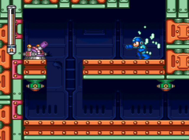 Mega Man 7 screenshot - Junk Man
